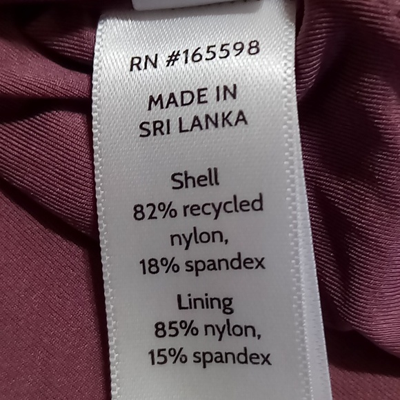 Andie Bikini Top EXTRA SMALL Womens The Luzon Top Beach Resort Vacation PURPLE - Picture 6 of 7